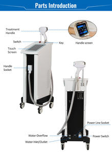 Productos multifuncionales para salón de belleza, dispositivo de depilación por electrólisis del cabello, depilación láser de diodo de 808nm - Product Image 6