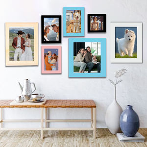 Cadre photo personnalisé en gros, personnalisez vos cadres photo pour cadeau, plusieurs options de taille, art mural, décoration de chambre - Product Image 2