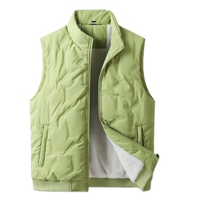 Chaleco de invierno para hombre, chaqueta sin mangas, chaleco grueso y cálido, ropa de trabajo, Tops, chaleco Cargo, rompevientos, moda, talla grande - Product Image 1