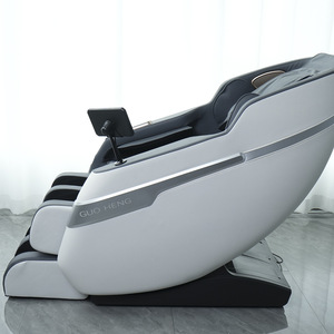 Guo Heng Massage Chair Full Body Railless Electric Home Use Multi Point Massage White And Black - Product Image 4