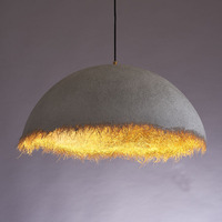Lampe de lune minimaliste nordique pendentif en résine créative pour café salle à manger Bar étude accessoire décoratif suspendu facile