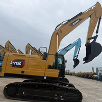 Nouvelle pelle sur chenilles Sany SY215C Pro 2026, moteur ISUZU, moteur PLC, poids opérationnel de 21 tonnes, prix bas, excellent état