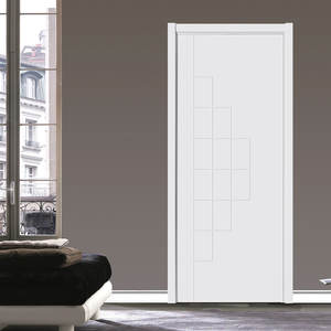 Porte intérieure résidentielle en bois massif de style victorien B1011, certifiée insonorisée et anti-poussière pour salon - Product Image 1