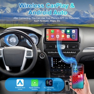 Navihua 12.3 Inch Android Car Radio for Chrysler 300C 2011 - 2023 Multimedia GPS Stereo with Climate Panel - Product Image 5