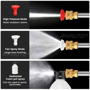 Hidrolavadora Inalámbrica de Alta Presión de 20000 mAh, Pistola de Agua a Presión para Lavado de Autos, Boquilla de Agua a Presión, Máquina de Limpieza para Batería Makita de 18 V - Product Image 4