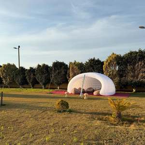 <span class=keywords><strong>Tente</strong></span> <span class=keywords><strong>gonflable</strong></span> blanche extérieure Tentes de camping gonflables pour événement <span class=keywords><strong>Tente</strong></span> <span class=keywords><strong>gonflable</strong></span> commerciale en forme de dôme - Product Image 3