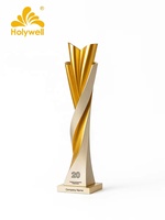 Nouveau Trophée Métallique Écologique Holywell 2026 – Personnalisation Créative, Conception d'Entreprise, Médaille d'Honneur pour Employé Exceptionnel