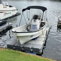 Kits de quais modulaires pour pontons flottants pour le stationnement des motomarines