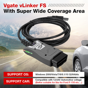 Analizador de Motor USB VLinker FS FEPS de Vgate, Diseñado para FORScan OBD2 HS CAN MS, Herramienta para Autos, Analizador de Motor USB VLinker FS - Product Image 3