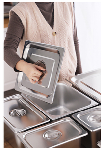 Bac Gastronorm GN 11 en acier inoxydable pour contenants alimentaires - Product Image 4