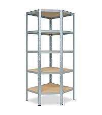 רב חובה פלדה ללא ספק תעשייתי מדפה מערכת 5 גבניה המוסך מתכת ליגון מתלה stacks מדפים - Product Image 5