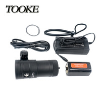 Tooke — lampe de poche D5000 pour plongée sous-marine, 5000 lumens, torche LED assortie à la arte W42V W43VP D37V D36V