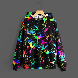 Stylish Women's Breathable <b>Sublimation</b> <b>Hoodie</b> With Adjustable Hood And Sporty Print Design Lightweight Women's <b>Hoodie</b> - Product Image 1
