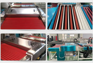 Düz cam temizleme duş kapısı yapımı için yatay cam çamaşır makinesi - Product Image 4