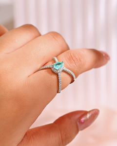 Wholesale Price Romantic Rose Pink Fusion Gold Plated Brass Cross <strong>Ring</strong> Cz Cross <strong>X</strong> <strong>Ring</strong> for Women - Product Image 4