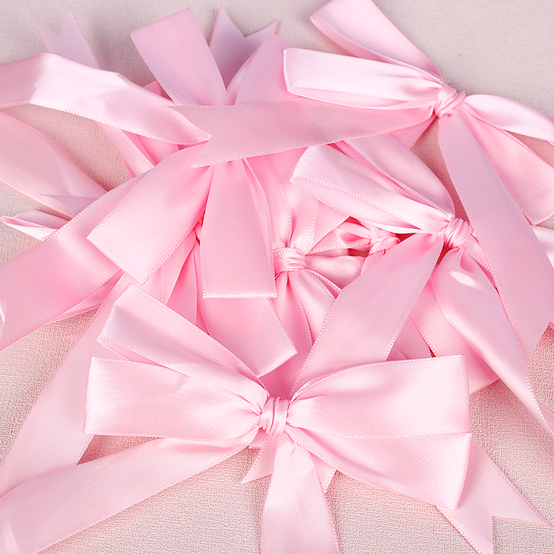 2024 Hot Selling Ready Made Wholesales High Quality Customized DIY Gift Package Polyester Ribbon Spool Bows