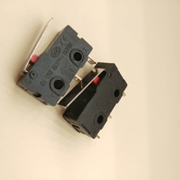 Micro-interrupteur en plastique à longue durée de vie, interrupteur de fin de course avec divers leviers, 250V 10A
