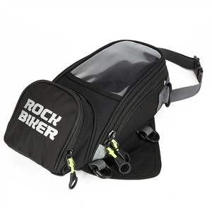 Sac de réservoir de moto imperméable neuf, noir, magnétique, pour navigation et téléphone - Product Image 2