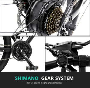 Mejor calidad 48V rápido e-bike 21 velocidad de neumáticos gordos <span class=keywords><strong>ebike</strong></span> retro bicicleta eléctrica <span class=keywords><strong>remolque</strong></span> - Product Image 4