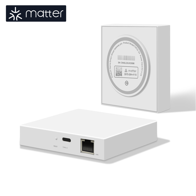 GIRIER Tuya App Remote Control ZigBee Hub for Smart Home Automation Wired Matter Thread Gateway Bridge
