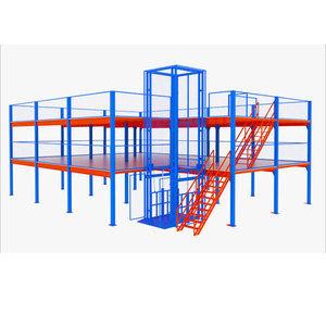 Lớn tầng lửng nền tảng Kệ hệ thống với cầu thang cho giải pháp kho tầng lửng Hệ thống kệ - Product Image 1