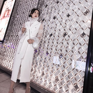 Vestido A3210 Nigeria para Mujer, Vestido Fansi para Mujer, Vestido de Novia Musulmán Libaba para Mujeres Gorditas, Blanco - Product Image 2