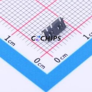 MS-12C02-G020 Slide Switch SMD Switch Single Pole Double Throw Rectangle Pin Header Gull Wing Type 6.6mm - Product Image 2