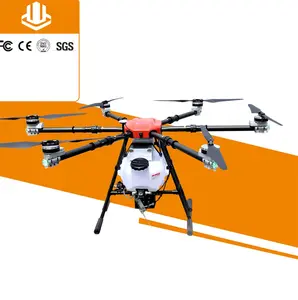 Professionelle Solarpanel-Reinigung UAV-Drohne Hochdruck-Multifunktions-Sprühdampf Gebäudewäsche hohe Bildleistung