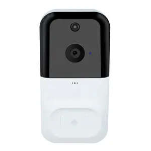 Shenzhen kablosuz halka interkom kapı zili su geçirmez akıllı WIFI kamera Alexa güvenlik Video kapı zili kamera ve hoparlör 128GB