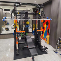 WENDY Commercial tout en un Power Rack Gym équipement d'exercice multifonctionnel Smith Squat Rack Machine pour une utilisation en salle de sport