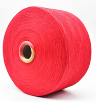Fil recyclé écologique en mélange coton-polyester, fil cardé à l'ouverture (Ne0.5s-Ne30s) pour le tricotage de gants, chaussettes et tissus textiles