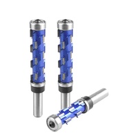 Mesin Pemotong Spiral Komposit Berbantalan Ganda untuk Pengerjaan Kayu, Mata Bor Sekali Pakai, Pemotong Kontur Berpemandu Bantalan CNC