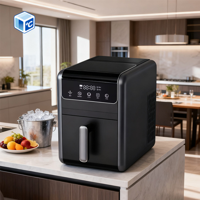 Factory Storage Capacity Ice Maker Countertop Full Touch Screen Control Automatic Cleaning Ice Maker Machine Home With ETL CE