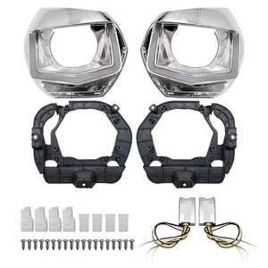Kits d'installation rapide Taochis Pièces interchangeables pour VW <span class=keywords><strong>Golf</strong></span> <span class=keywords><strong>7</strong></span> 2014-2017 Single U couleur <span class=keywords><strong>blanc</strong></span> + jaune - Product Image 2