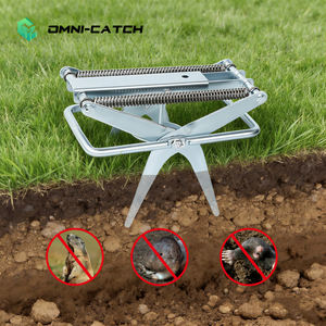 Piège à taupes solide de qualité supérieure, en acier galvanisé, piège à ciseaux, réutilisable, tueur de taupes, imperméable, facile à installer, éliminateur de taupes pour pelouse, personnalisable - Product Image 3