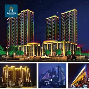 LED IP65 Không Thấm Nước Dmx512 Rgbw Màu Điều Khiển Tuyến Tính Tường Máy Giặt Chống Dazzle Dải Hướng Dẫn Xây Dựng Nhẹ Lũ Lụt Ánh Sáng Đèn - Product Image 6