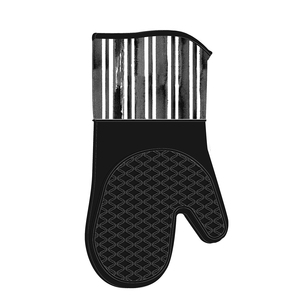 Meita Home Bon marché Prêt à Expédier Article SANS quantité minimale de commande Gant de Four en Silicone noir résistant à la chaleur à usage limité dans la cuisine - Product Image 6