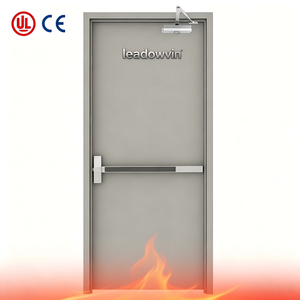 Puerta de Seguridad Contra Incendios de Fabricación Estadounidense, Resistente al Fuego de 1 a 3 Horas, Puerta Cortafuegos UL para Pasillos Exteriores, Puerta de Salida de Emergencia - Product Image 1
