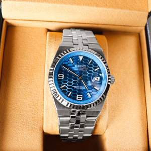 นาฬิกา Seiko Mod สไตล์วินเทจระดับไฮเอนด์ กันน้ำ 5 บาร์ กระจกแซฟไฟร์ ระบบอัตโนมัติเต็มรูปแบบ สำหรับผู้ชาย - Product Image 2