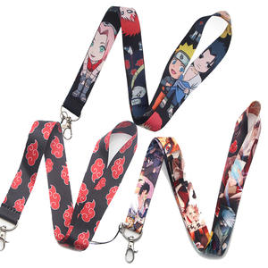 Laccetto per Telefono con Nuvola Rossa Anime Cartoon - Cordino in Poliestere per Carte d'Identità/Tessere di Accesso/Etichette, Accessorio Portachiavi da Collo - Product Image 2