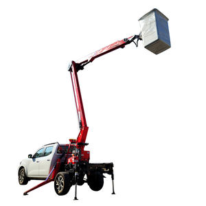 Plataforma Aérea HAOY Max 14 M de China, Camión con Pluma Hidráulica Plegable y Elevador de Cesta en Oferta - Product Image 4