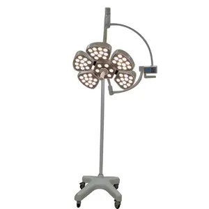 Surgical LED Shadowless 700 Operation Lamp Mobile 5 Petals Flower Medical Operating Light Theatre ICU Opertating Room Veterinary