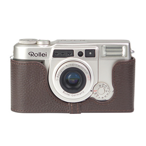 עבודת יד אמיתית, מצלמה אמיתית עור אמיתי, כיסוי תיק עבור <span class=keywords><strong>rollei</strong></span> afm35 במקרה אישית - Product Image 3