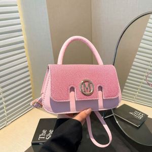 Sac à bandoulière carré vintage pour femme K2220, couleur bonbon, avec chaînes, sangle simple - Product Image 4