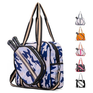 Sac de sport portable pour femme Peak Racket Bag, pour badminton, tennis, en matériau de plongée, sac de rangement pour équipement de sport et balles - Product Image 1