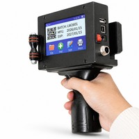 Imprimante à jet d'encre portable, codeur de date pour aliments, plastique, métal, machine de codage à séchage rapide