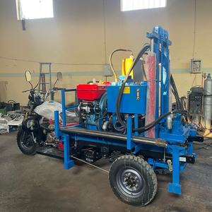 Impianto di perforazione per pozzi d'acqua diesel ad alta potenza da 200 m con nuovi componenti principali del cambio da 30 CV p - Product Image 3