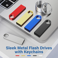 Clé USB 64 Go USB 3.0/2.0, mini clé USB 2 Go 4 Go 8 Go 16 Go, clé USB miniature 32 Go en métal, puce mémoire USB