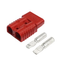 Conector de Batería para Transpaleta Eléctrica, Enchufe de 2 Polos 175A, Contacto Plateado para Reparación de Cables de Cargador y Suministro de Piezas