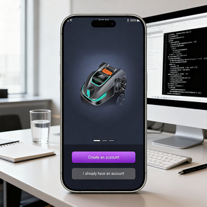 स्मार्ट लॉन मोवर अनुकूलन योग्य हार्डवेयर रिमोट कंट्रोल रियल टाइम ऑपरेशन प्रबंधन जावा डार्ट प्रमाण - Product Image 2